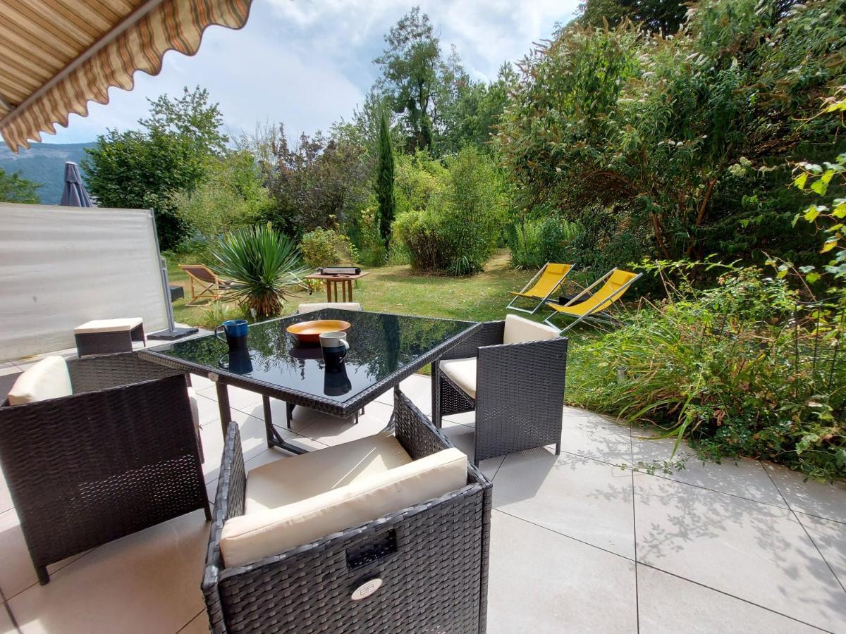 Centre St Jorioz : Charmant Et Spacieux Studio Avec Terrasse Et Jardin Privatif Saint-Jorioz Eksteriør bilde