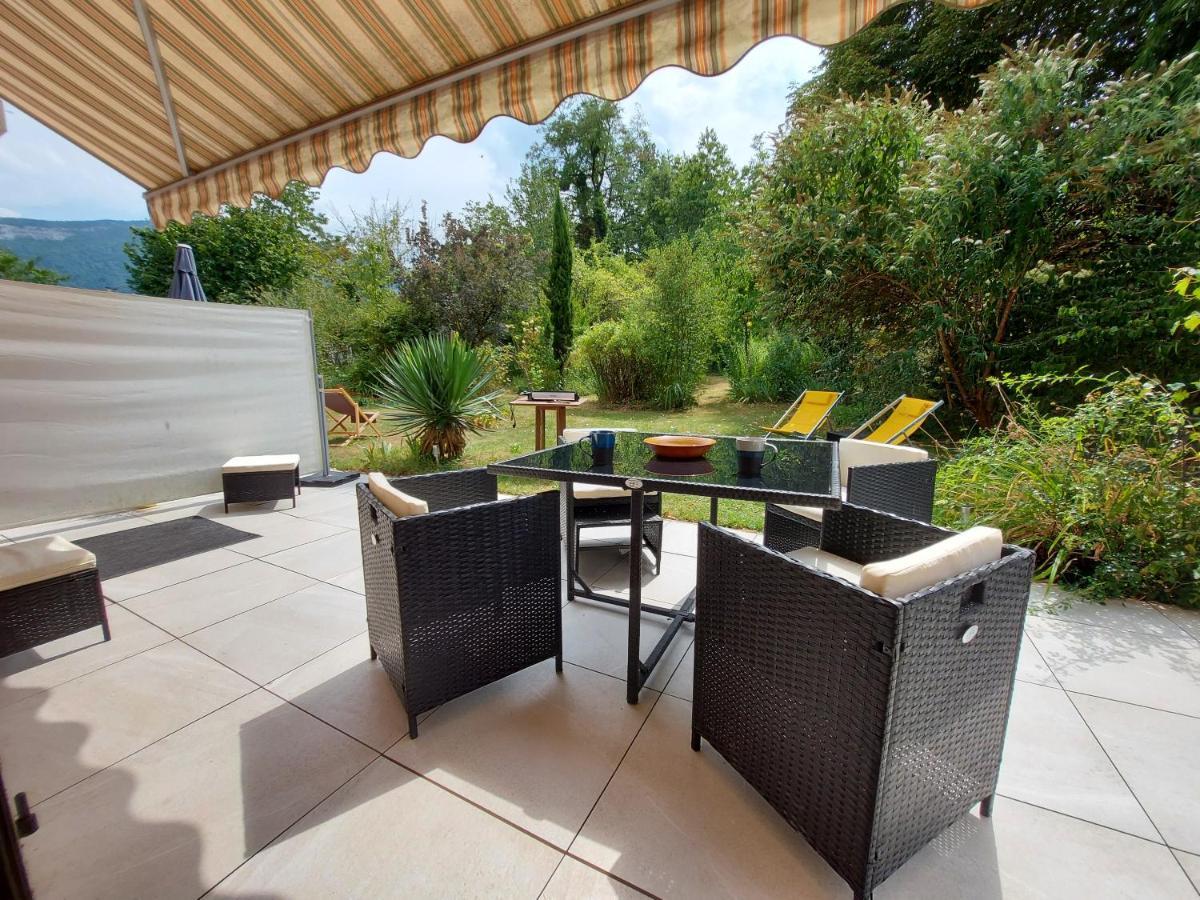 Centre St Jorioz : Charmant Et Spacieux Studio Avec Terrasse Et Jardin Privatif Saint-Jorioz Eksteriør bilde
